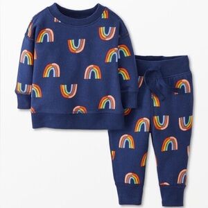 Hanna Andersson Cotton Rainbow Kids Matching Set 2T